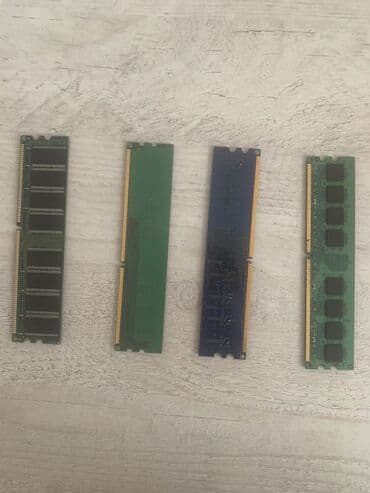 ram qiymeti: Operativ yaddaş (RAM) < 1 GB, < 1333 Mhz, DDR3, PC üçün, İşlənmiş — 1