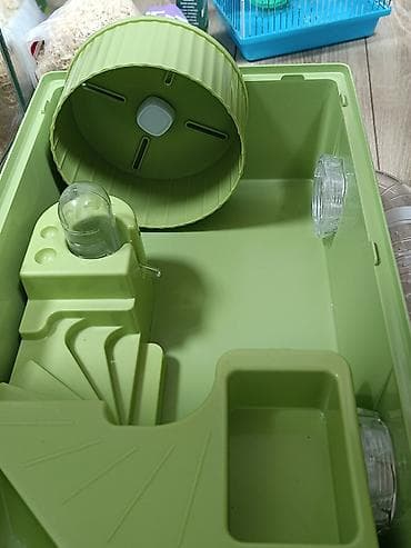it evi satilir: Siçan/hamster üçün komplekt qəfəs sistemi - Modul tipli hamster evi — 3