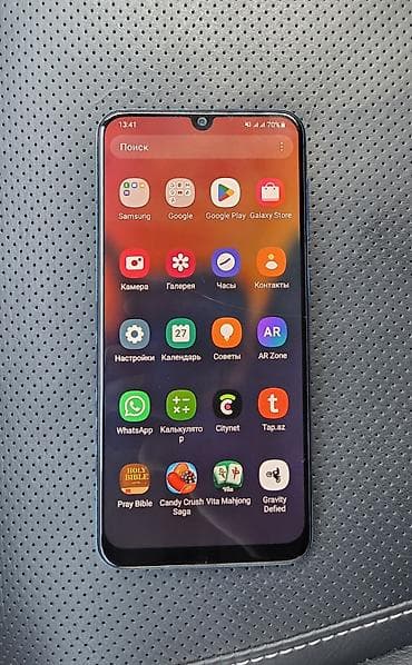 Samsung Galaxy A50, 64 GB, rəng - Göy, Sensor, Barmaq izi, İki sim kartlı — 1