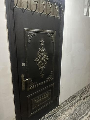 qapi celengi: Metall qapı – dekorativ relyefli, klassik dizayn - Material: qalın — 2
