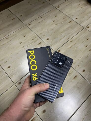 Poco X6, 256 GB, rəng - Qara, Sensor, Barmaq izi, Face ID lalafo.az -da Poco X6, 256 GB, rəng - Qara, Sensor, Barmaq izi, Face ID