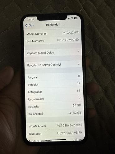 iphone işlenmiş: IPhone Xs Max, 64 GB, Black Titanium — 3