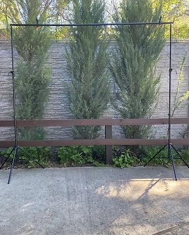 ayvon 7: Foto/video fonu üçün portativ fon stendi dəsti – 7×7 ft (təxminən — 3