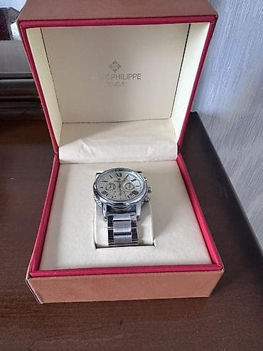 Smart qolbaqlar: Qol saatı, Patek Phillipe, rəng - Gümüşü — 5