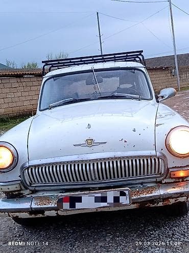 qaz 31 qiymeti: Model: GAZ Volqa (klassik sedan) Kuzov: 4 qapı, ağ rəng Sükan: sol — 7