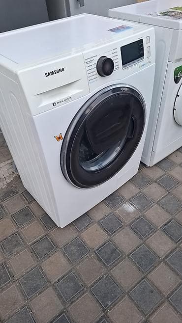 SAMİRƏ kod ³⁰🦋 Samsung paltaryuyan ağ 7 kg 350m Yazılı şəkildə zəmanət