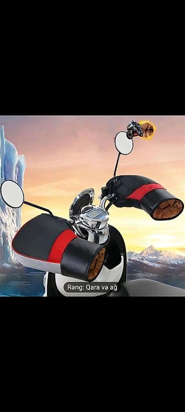 Велосипеды: Motosiklet qış əlcəkləri satılır, təzədir, pakofkadadir, çatdırılma — 2