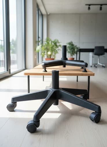 işlənmiş mebeller: Kreslo ayaqlıqları əla vəziyyətdə.dəmir nikeldən olan 35manat qara — 1