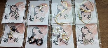 Zərgərlik əşyaları: Qadın aksesuarları setləri - Boyunbağılar: - Gümüş tonlu zəncir — 3