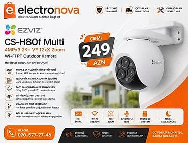 ev kamera: 🔥 EZVIZ CS-H80f Multi 4MPx3 2K+ VF 12xX Zoom Wi-Fi PT Outdoor Kamera — 1