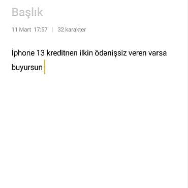 iphone 6s islenmis: IPhone 13, Kredit — 1