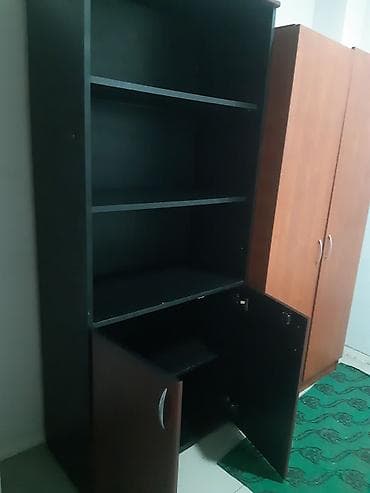 dolap: 2 qapılı, Qəhvəyi, Digər material, Açılan, Düz dolab — 5