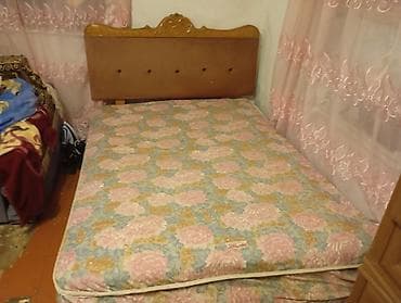 lent gul: İkinəfərlik çarpayı, Matras ilə, Siyirməsiz — 5