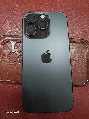 IPhone 16 Pro, Black Titanium, Face ID