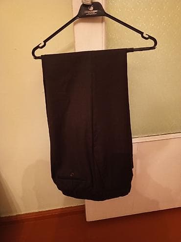 Джинсы: Классические Мужские брюки, 2XL, цвет - Коричневый — 1