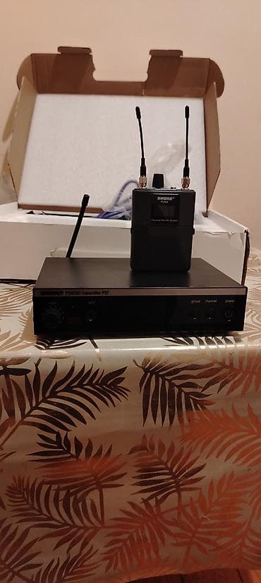 Fleytalar: Shure PSM300 in ear. Cemi 3-4defe istifade olunub. Cooox ela — 4