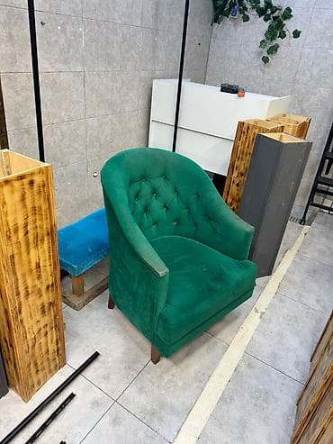 офисная мебель баку: Güzgü 200azn,resepsin 120azn,kreslo 50azn az işlənib təzə — 3