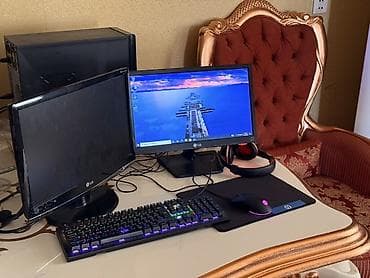 Monitorlar: Salam İ5-3330 Gtx 750ti 16ram(1600mhz) ddr3 🔋Ssd 256 🔋Hdd 500 Zəng — 2