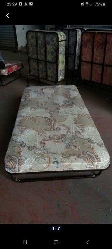 купить раскладушку в баку: Новый, Раскладушка с мочалкой — 27