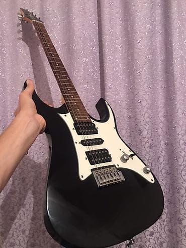electro gitara: Elektrik gitara – Zangar markası, superstrat korpus dizaynı, qara — 2