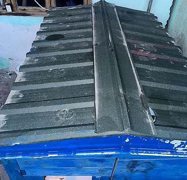 haski iti: Ağacdan hazırlanmış rəngli it evi/volyer - Material: qalın taxta — 5