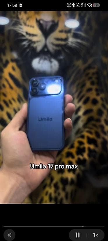 Telefonlar teze Karopkadı Sifarişlə Catdırılma Var !Umiio 17 Pro Max –