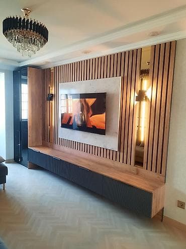 dolab sifarisi: Mebel dəsti – premium dizayn və fərdi hazırlanma - TV stendi və dekor — 1