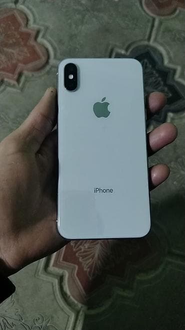 iphone se barter: IPhone X, 256 GB, Ağ, Face ID — 5