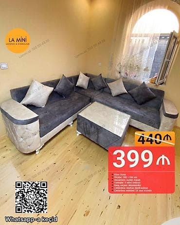 jurnali masa: Künc divan, Qonaq otağı üçün, Açılan — 1