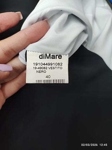 Çəkmələr: DiMare qadın donu, bir dəfə geyinilib - Model: 19-49082 Vestito Nero — 3