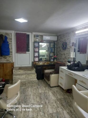 oguz torpaq satilir: Hazir qadin gözəllik salonu icareye verilir. 60 kv. 13-cü mkr — 1