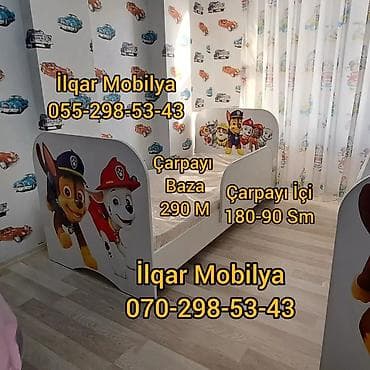 Детская мебель: Для девочки и мальчика, Новый, Кровать, Без подьемного механизма, Без матраса, Без выдвижных ящиков — 6