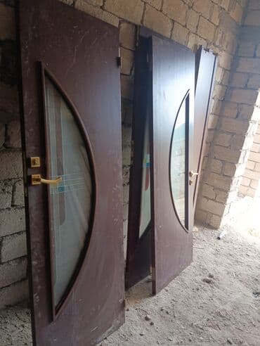 Darvazalar və aksesuarlar: İşlənmiş Otaq qapısı 90x220 sm Zamok ilə, Zəmanətsiz, Ünvandan götürmə — 3