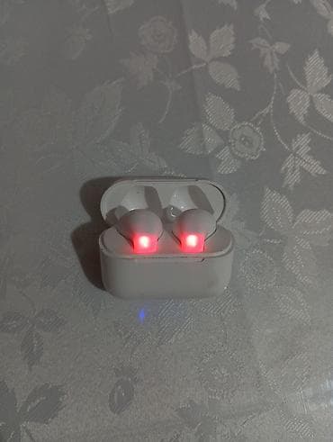 İşlənmiş Simsiz (Bluetooth) Qulaqcıqlar, Apple, rəng - Ağ