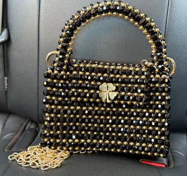 сумка из бусин своими руками: Сумка с короткой ручкой — 4