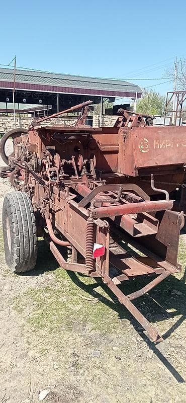 traktor quruzu: Saman-ot bağlama presi (pres-podborsik) - Traktorun PTO-su ilə — 7