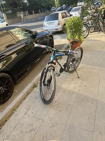Dağ/şəhər tipli velosiped - Çərçivə: yüngül lehimli (alüminium