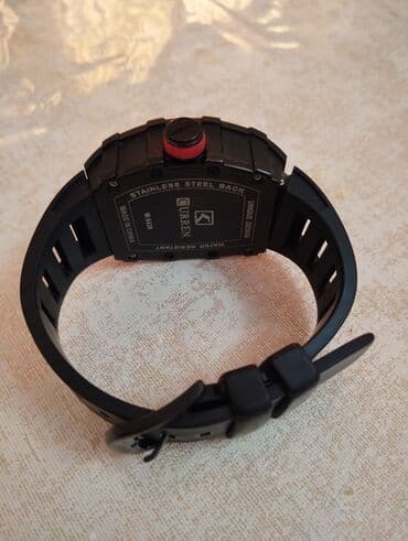 gumus saat: Yeni, Qol saatı, Curren, rəng - Qara — 5