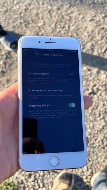 жесткий диск новый: IPhone 8 Plus, 64 ГБ, Белый, Отпечаток пальца — 4