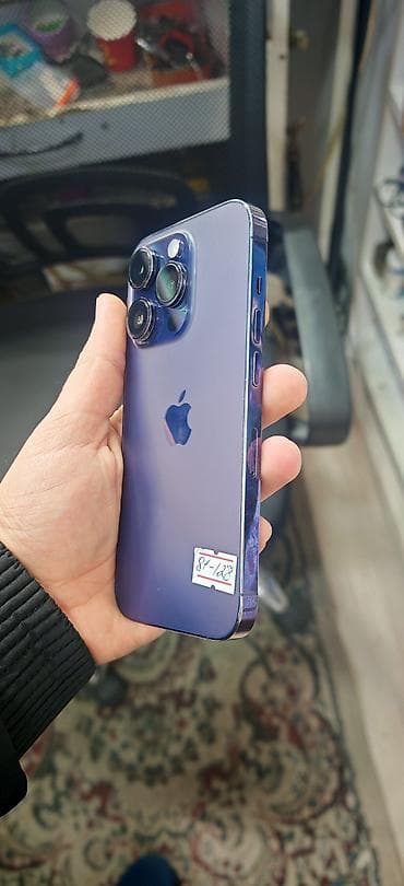 iphone 16 qiymet: IPhone 14 Pro, 128 GB, Deep Purple, Face ID — 1