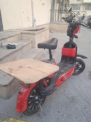 Nəqliyyat: Just Your Elktron moped (Elektrik Velosiped) Təzəsinin qiyməti 1200 — 4