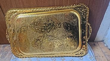 cilciraq modelleri 2019: Qızılı rəngli servis dəsti. elmler — 5