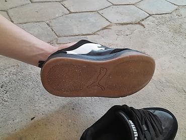 dt 8 max: Puma kişi krossovkası - Rəng: qara-ağ - Material: üst hissə dəri və — 1