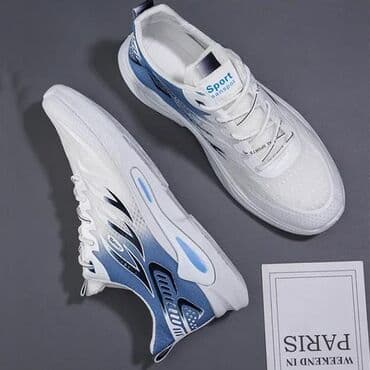 красофкалар мужской: Ağ və mavi rənglərdə, idman üslubunda olan bu ayaqqabılar rahatlıq və — 3