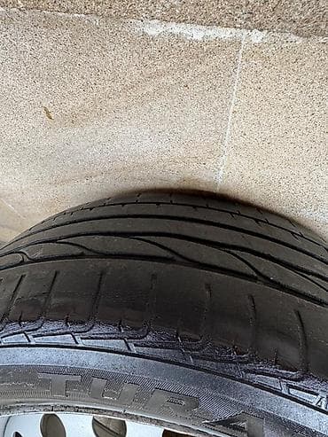 r15 disk teker: 4 ədəd komplekt təkər diski və şin Tayota karolla elantira bu modelere — 10