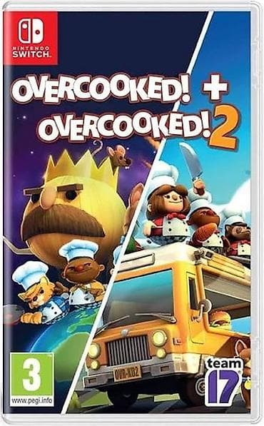 switch: Nintendo Switch üçün Overcooked! + Overcooked! 2 (ikili kolleksiya) - — 1