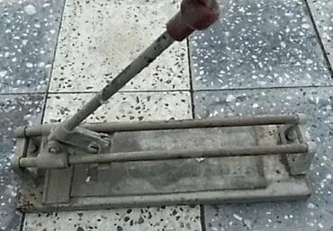 Əl ilə çalışan Kafel kəsən stanok