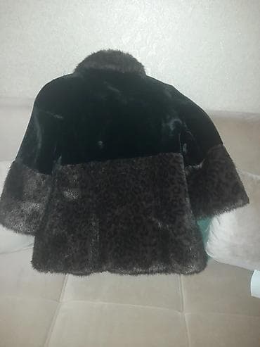 KÜRK -40-42 ölçü -Qısa və qolları 3/4 ölçülü -Qara və Leopardın