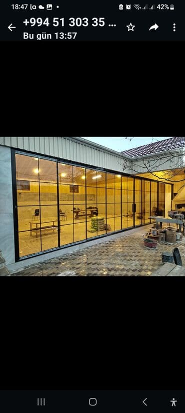 qapi ustu asmalar: Yana si̇yi̇rməli̇ plasti̇k və alümi̇ni̇um qapilar. Ara kəsmələr — 13