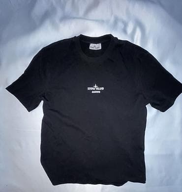 Футболки: Мужская футболка, Stone Island, One size, цвет - Черный — 1